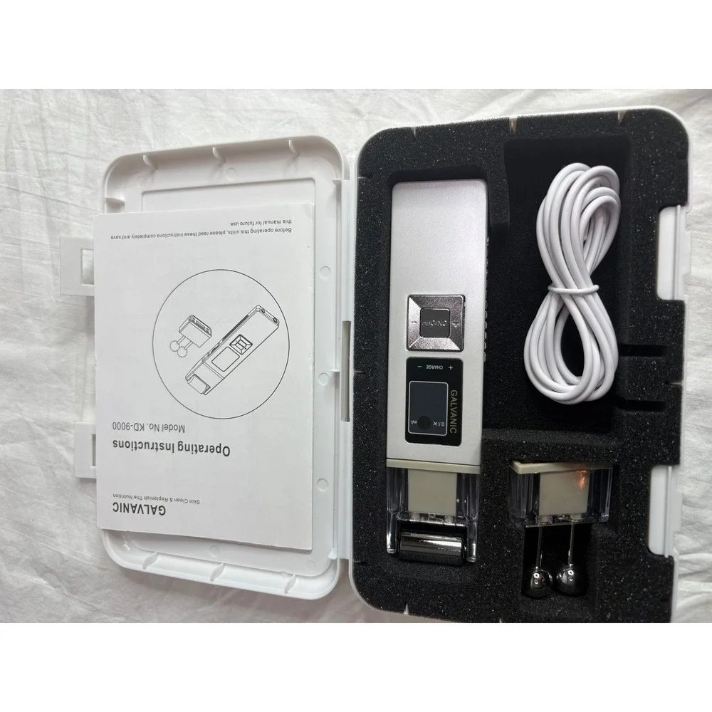 ION KD 9000 Skin Clean Replenish Nutrition Galvanic Device Facial Treatment Tool